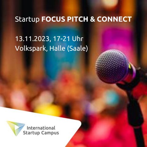 Startup FOCUS PITCH &amp; CONNECT 13.11.2023 _TGS 2023 - 1