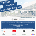 Incubation Program Sept 2024_v01 - Flyer / Cover, Entrepreneurship at HHL