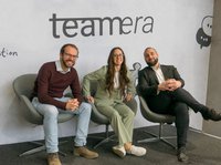 Die Gründenden des Jenaer Startups teamera