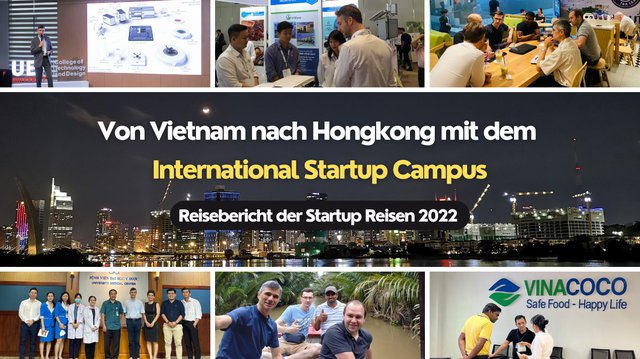 Titelbild Startup Reisen International Startup Campus 2022